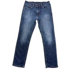 Levi’s 541 Athletic Fit Stretch Taper Jeans Men’s 31x32 Blue Whiskered Denim